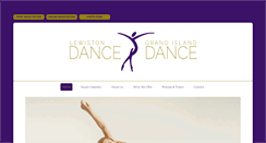 Desktop Screenshot of lewistondance.com